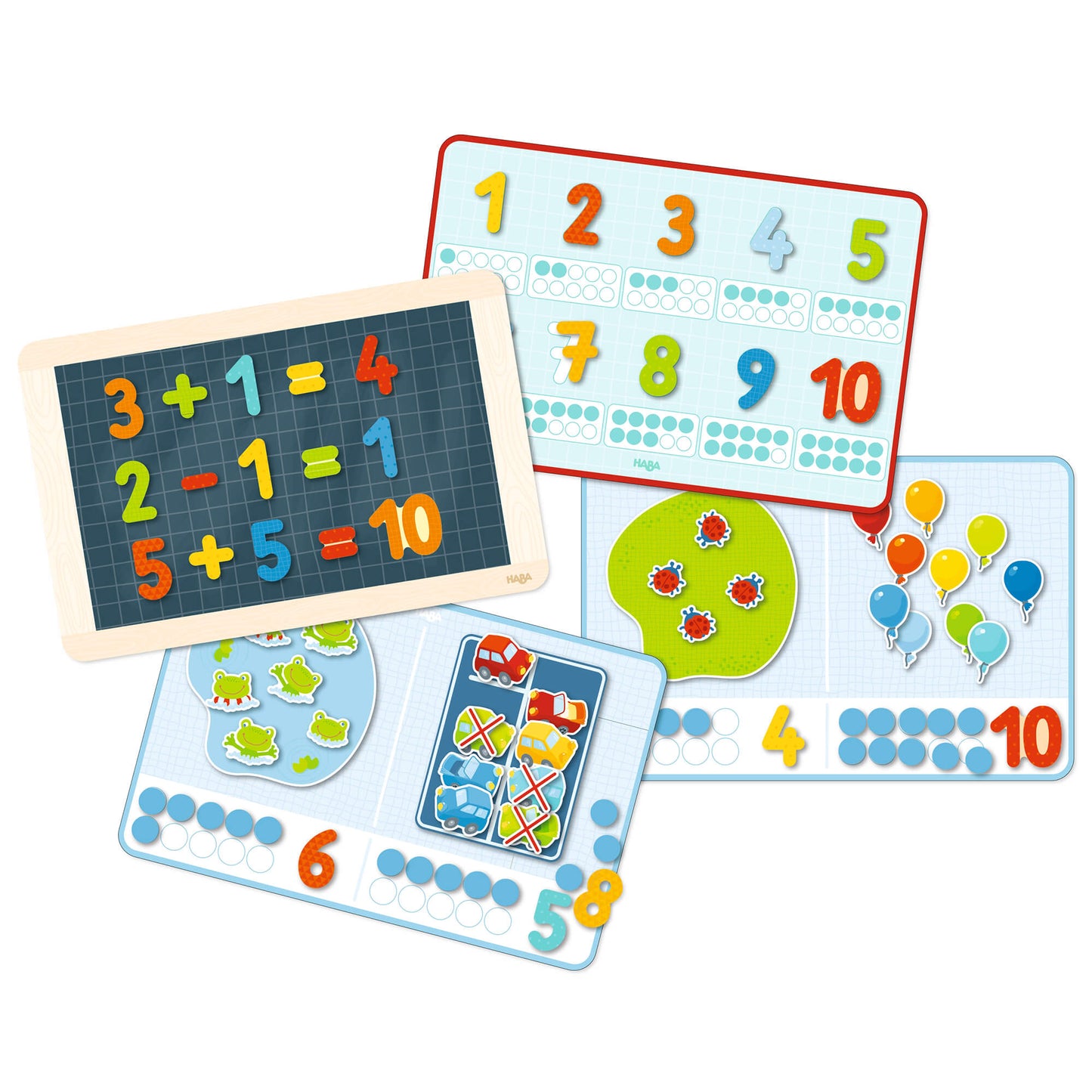 1,2 Numbers & You Magnetic 158 Piece Game Box