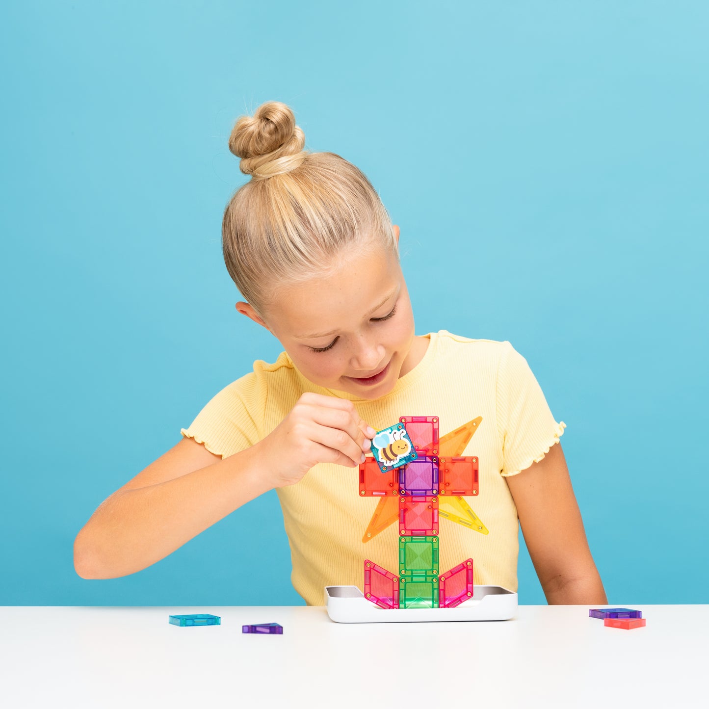 CONNETIX Magnetic Tiles Travel Mini Pack 32 Piezas