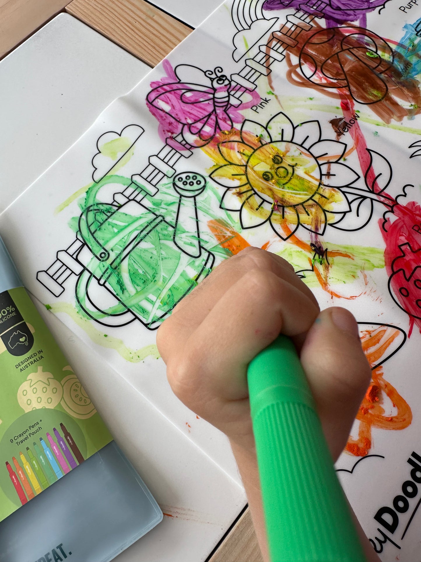 My First Colors Coloring & Doodle Mat