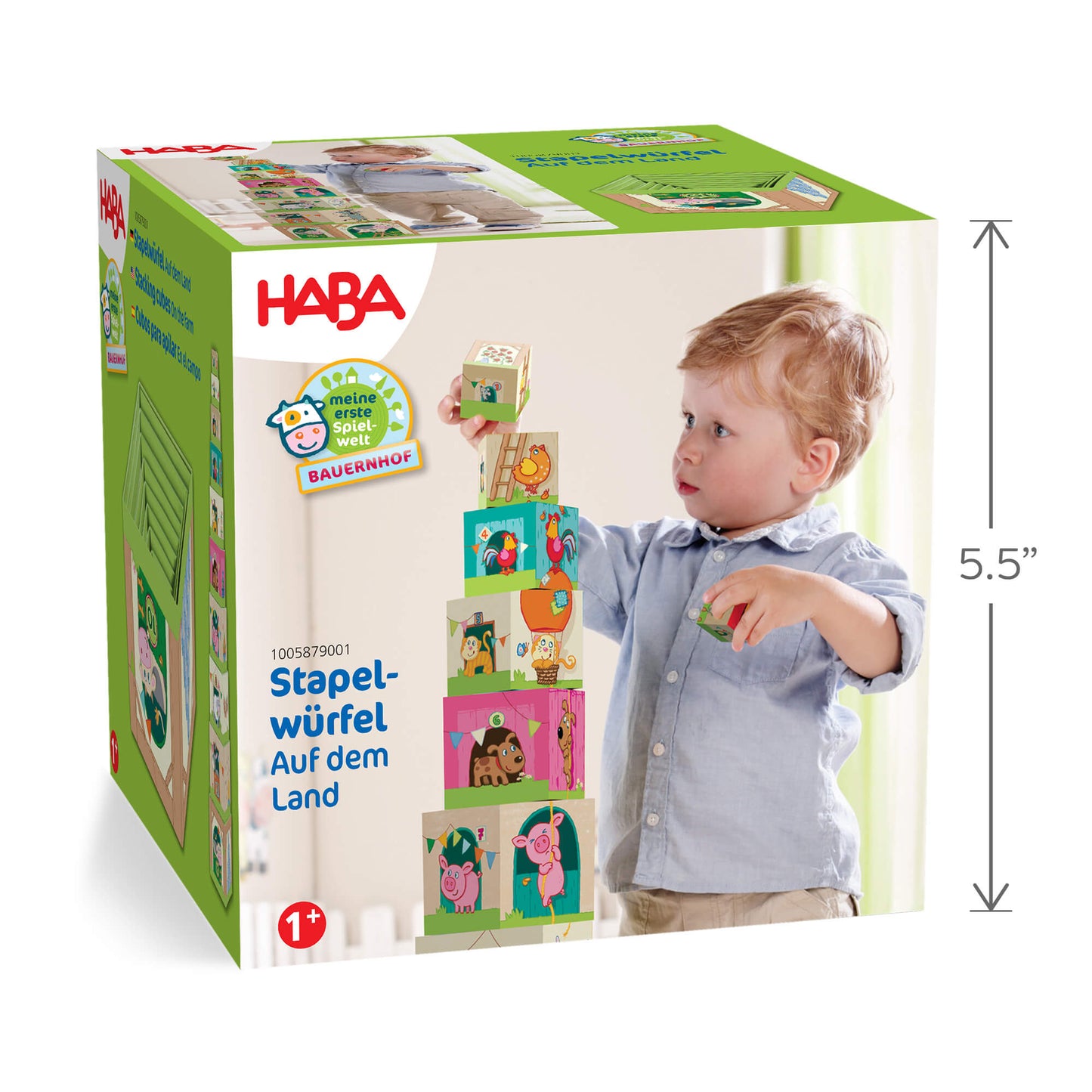 On the Farm Stacking & Nesting Cubes