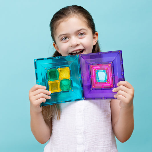 CONNETIX Magnetic Tiles Bright Portal Pack 48 Piezas