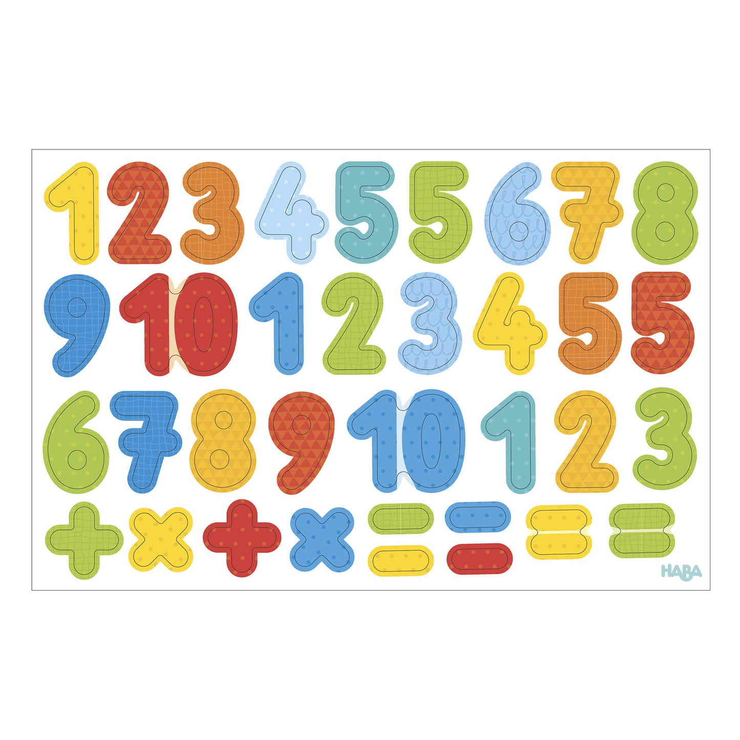 1,2 Numbers & You Magnetic 158 Piece Game Box