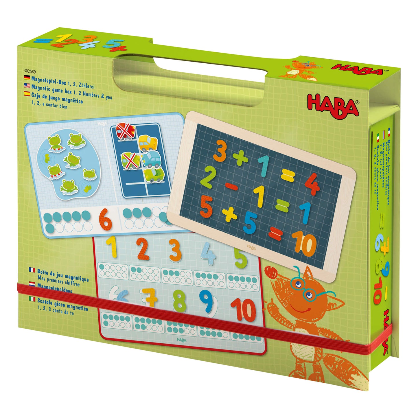 1,2 Numbers & You Magnetic 158 Piece Game Box