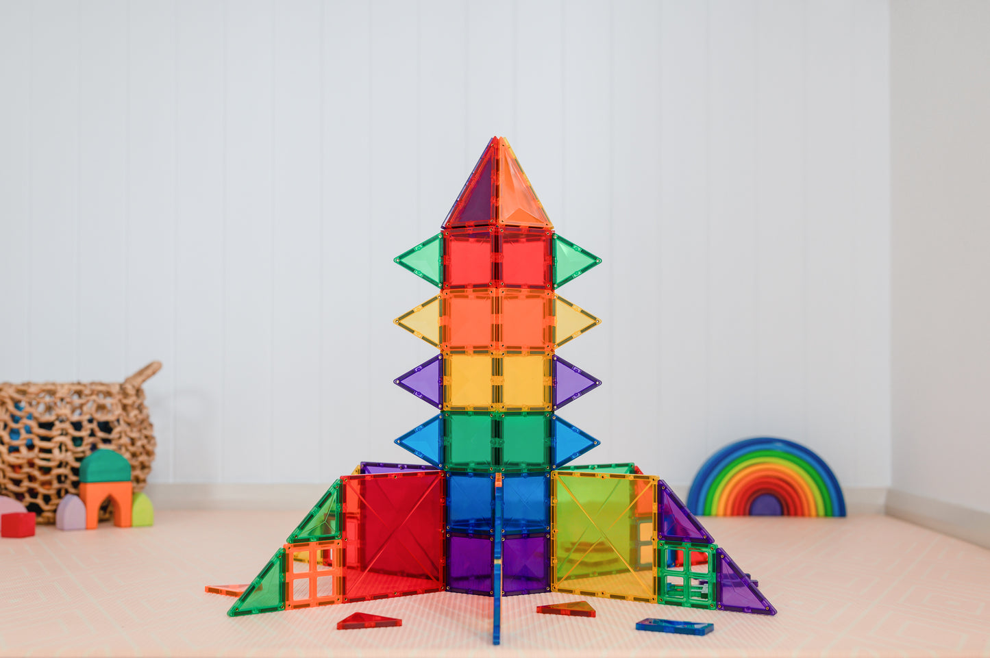 CONNETIX Tiles - Rainbow Creative Pack 102 Pieces