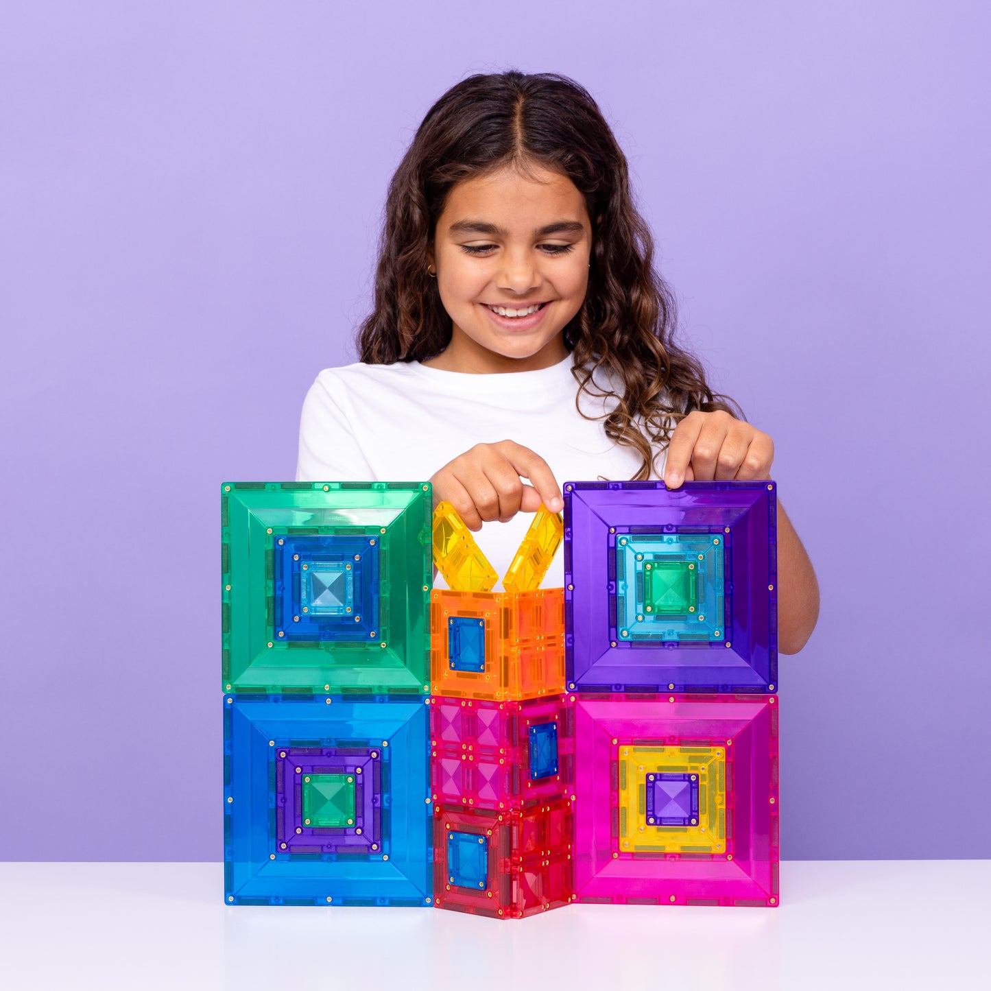 CONNETIX Magnetic Tiles Bright Portal Pack 48 Piezas