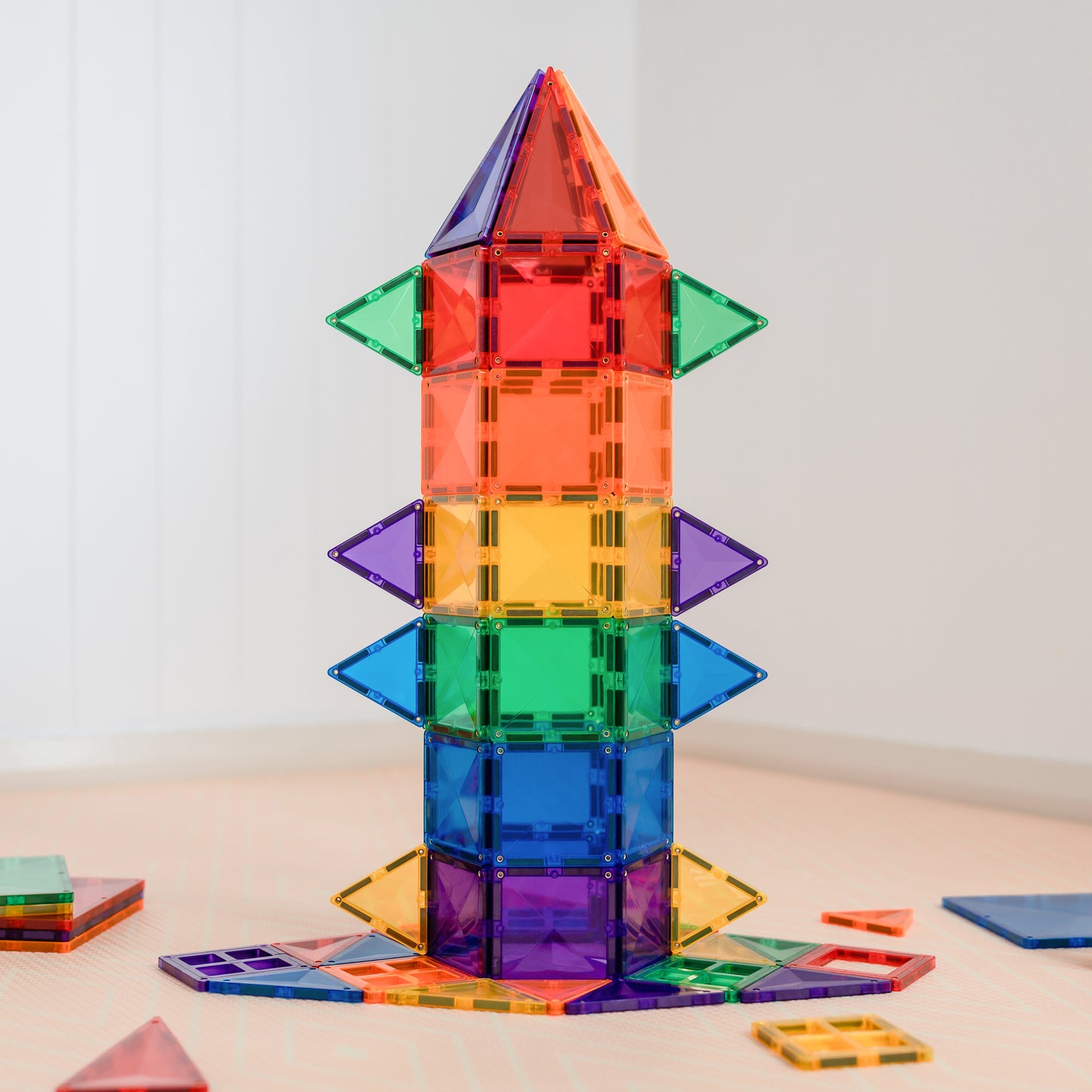 CONNETIX Tiles - Rainbow Creative Pack 102 Pieces
