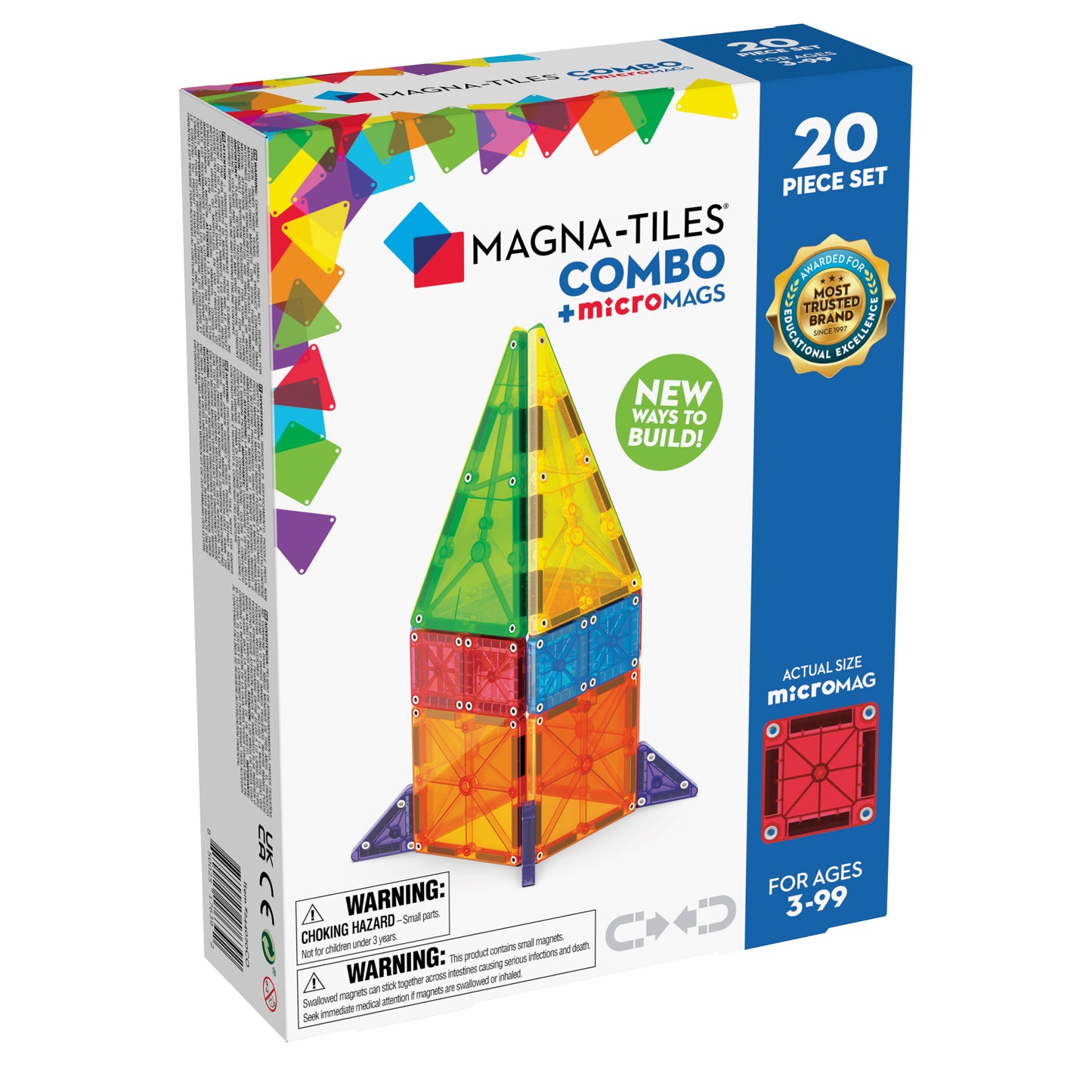 MAGNA-TILES Combo 20-Piece Set