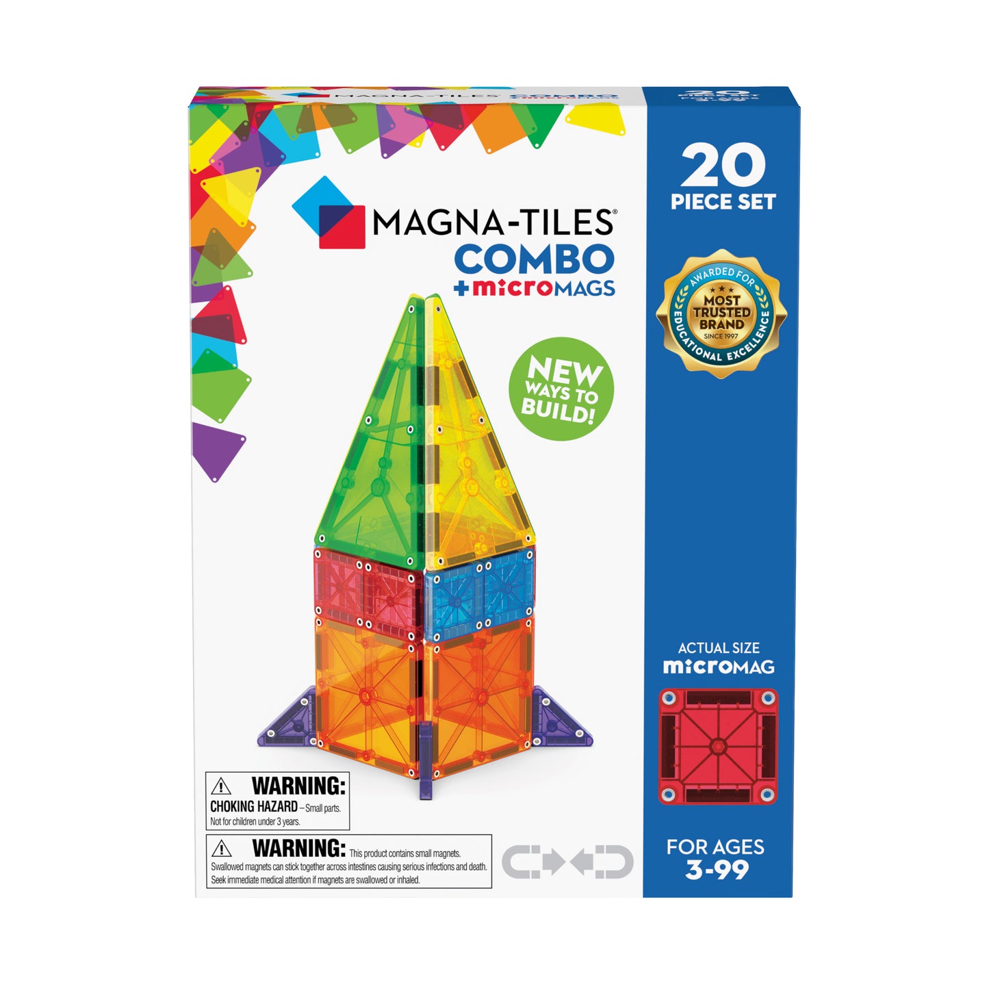 MAGNA-TILES Combo 20-Piece Set