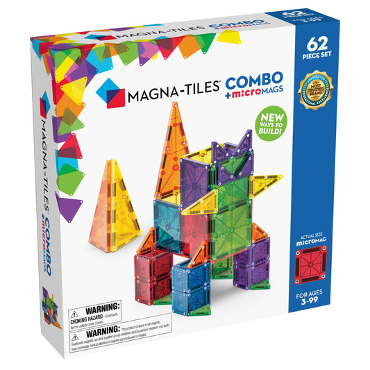 MAGNA-TILES® Combo 62-Piece Set