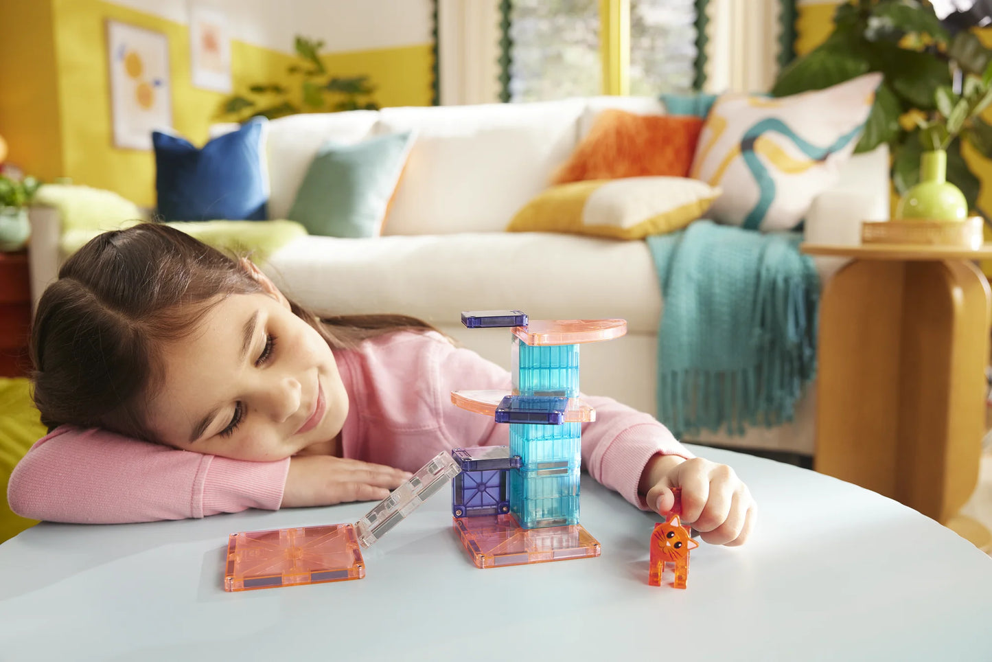 MAGNA-TILES Cat Tree 13-Piece Set
