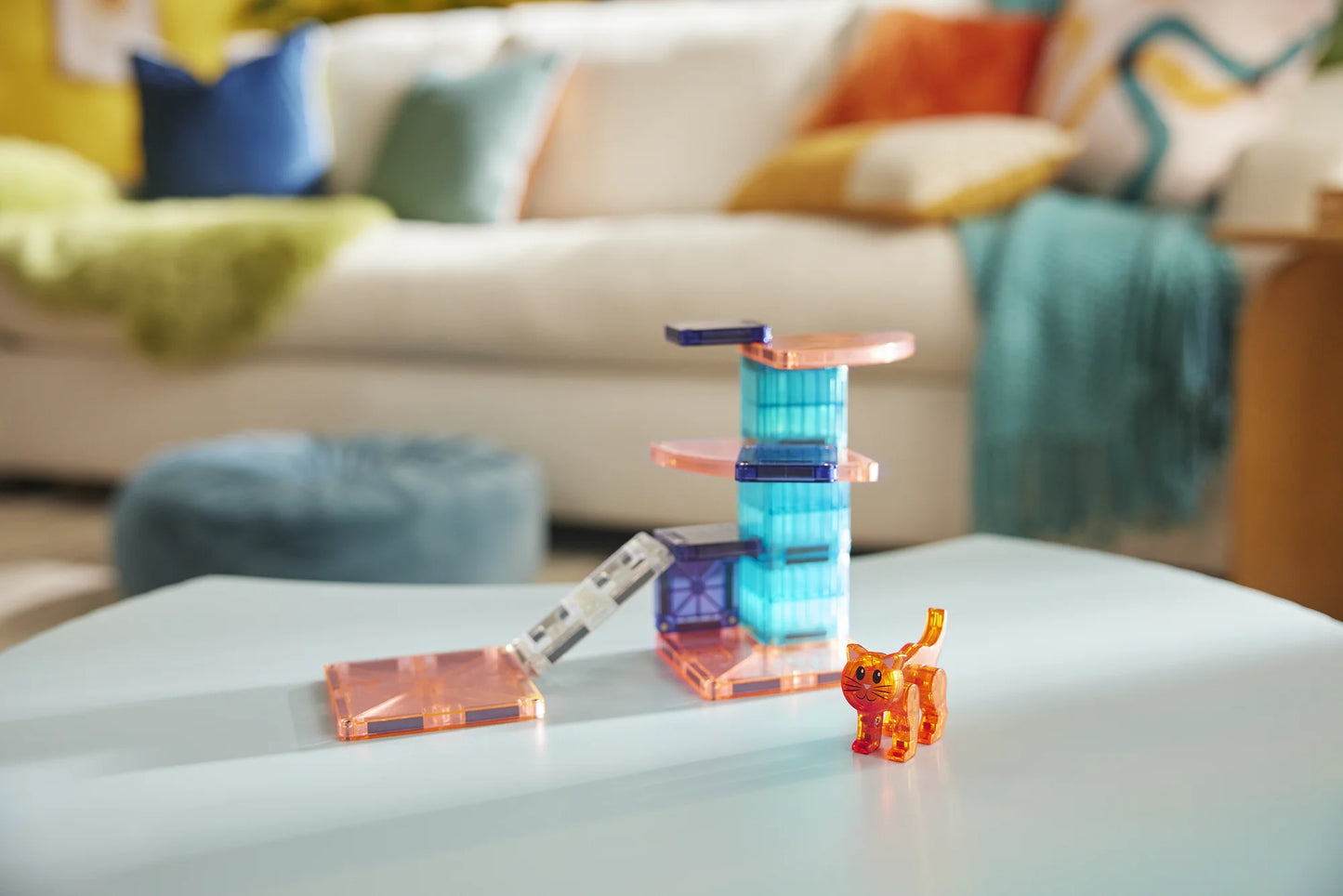 MAGNA-TILES Cat Tree 13-Piece Set