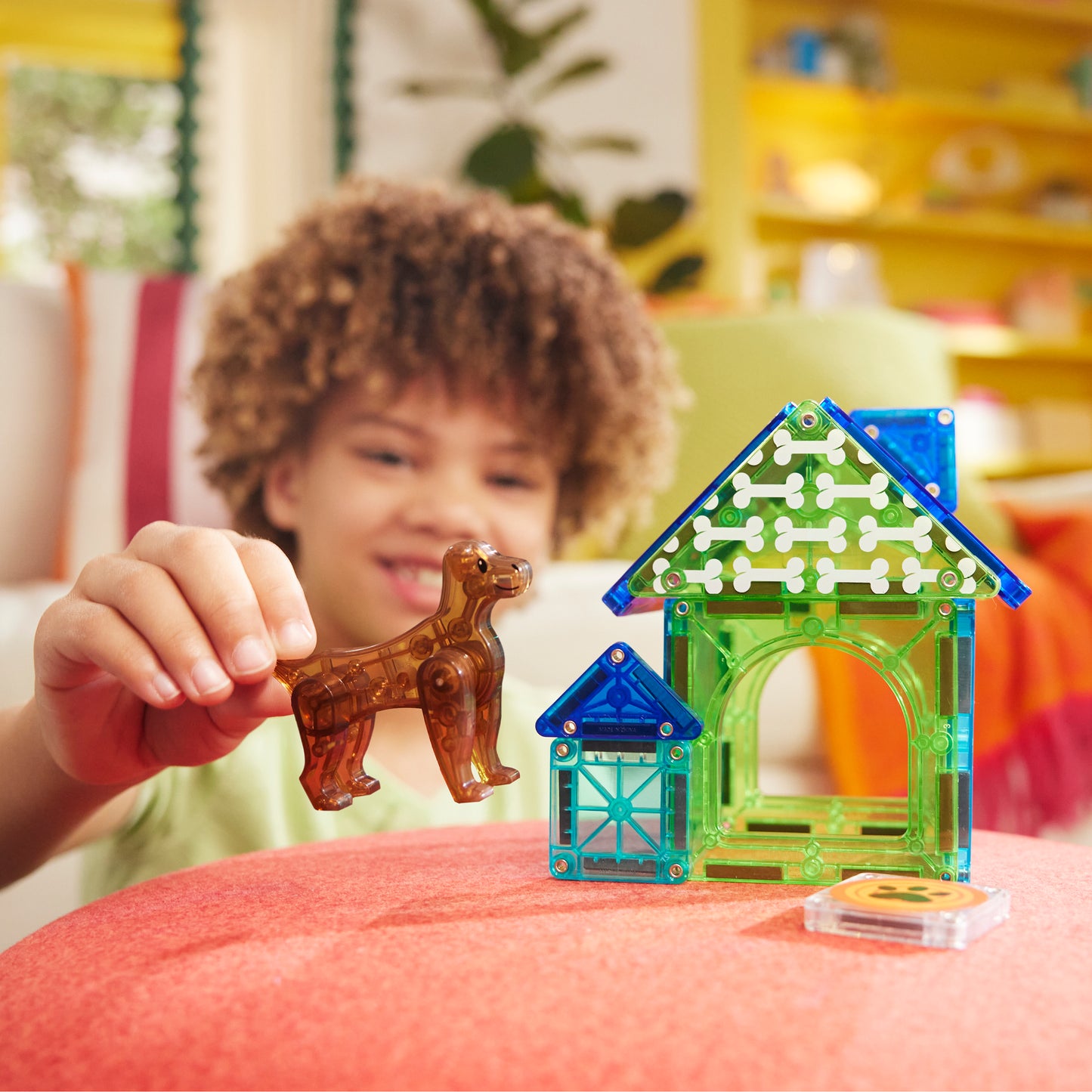 MAGNA-TILES Dog House 13-Piece Set