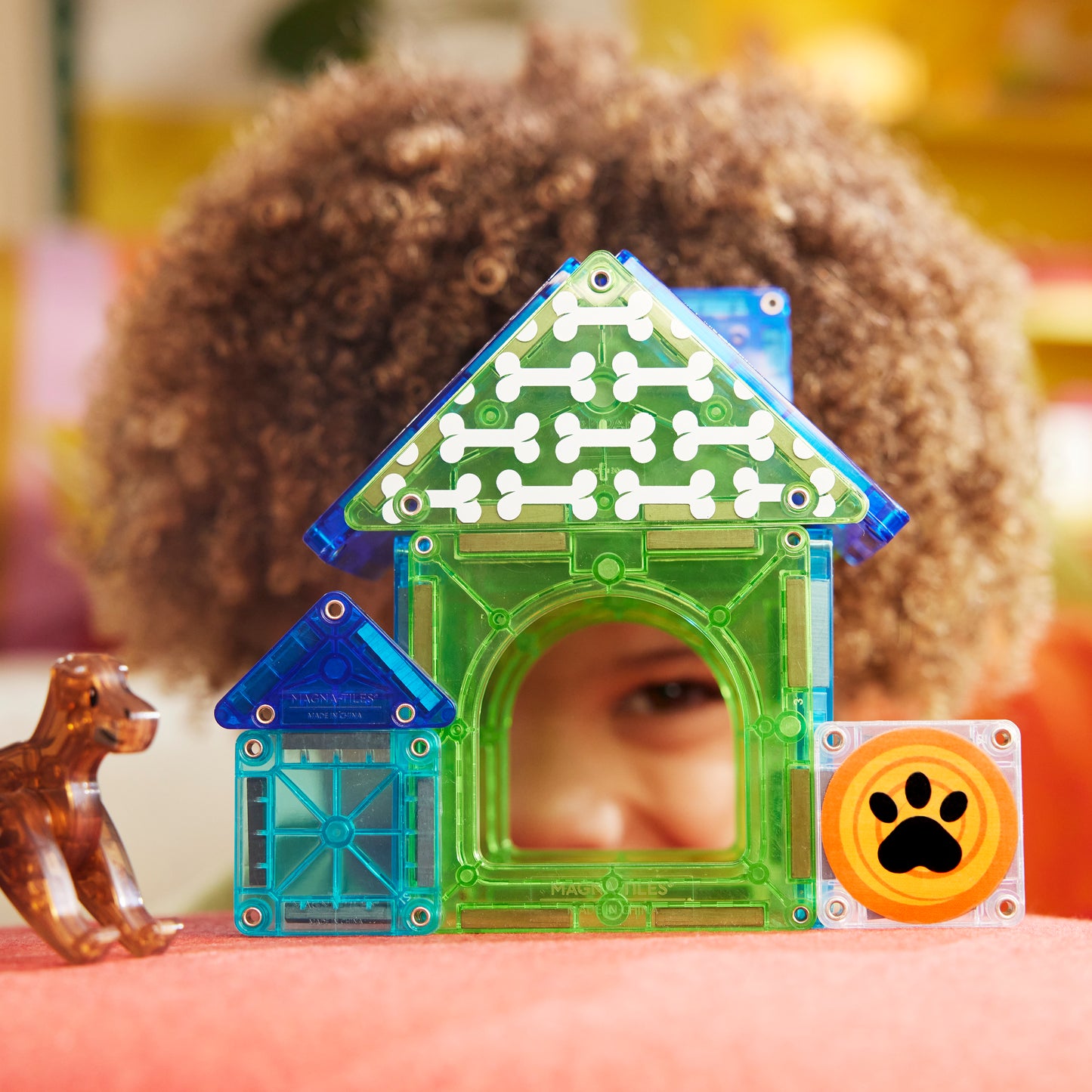 MAGNA-TILES Dog House 13-Piece Set