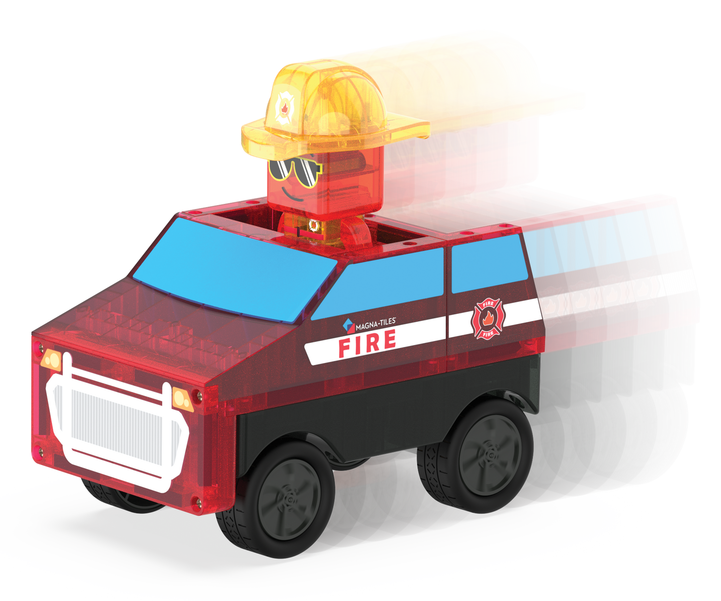 MAGNA-TILES Fire Rescue 27-Piece Set