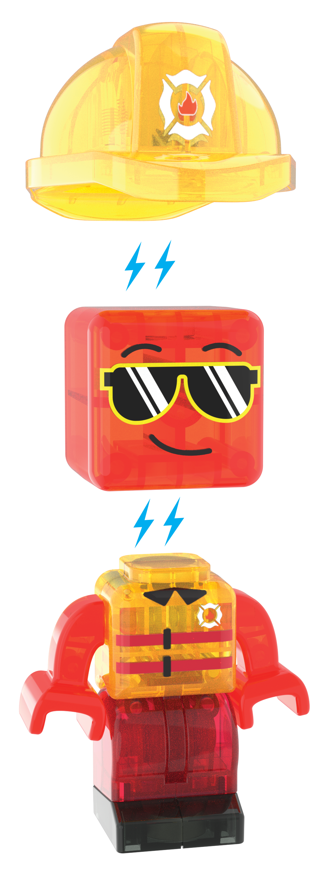 MAGNA-TILES Fire Rescue 27-Piece Set