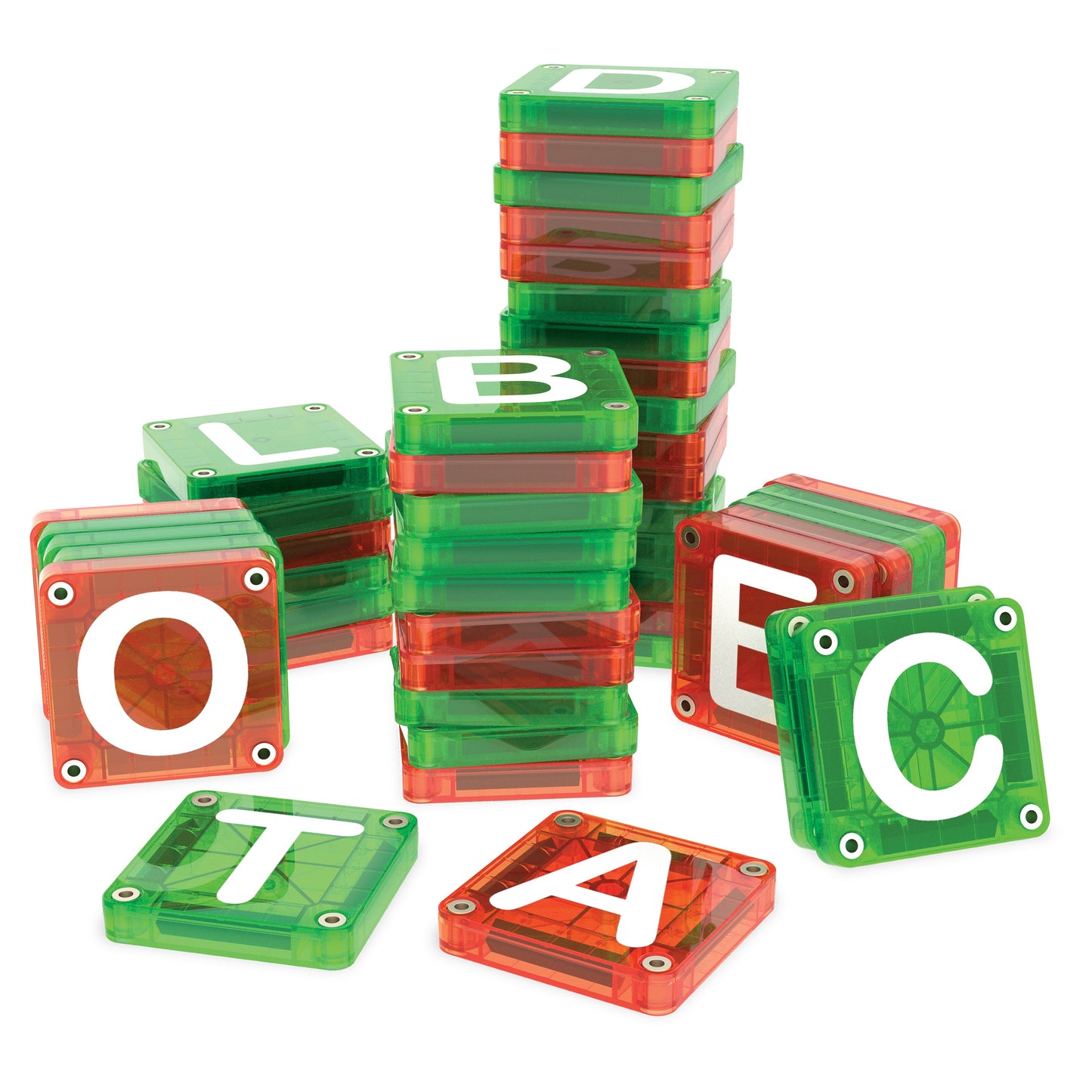 MAGNA-TILES® microMAGS LEARN Letters™ 56-Piece Set