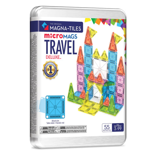 Magna-Tiles® Travel Set Deluxe™ 55-Piece Set