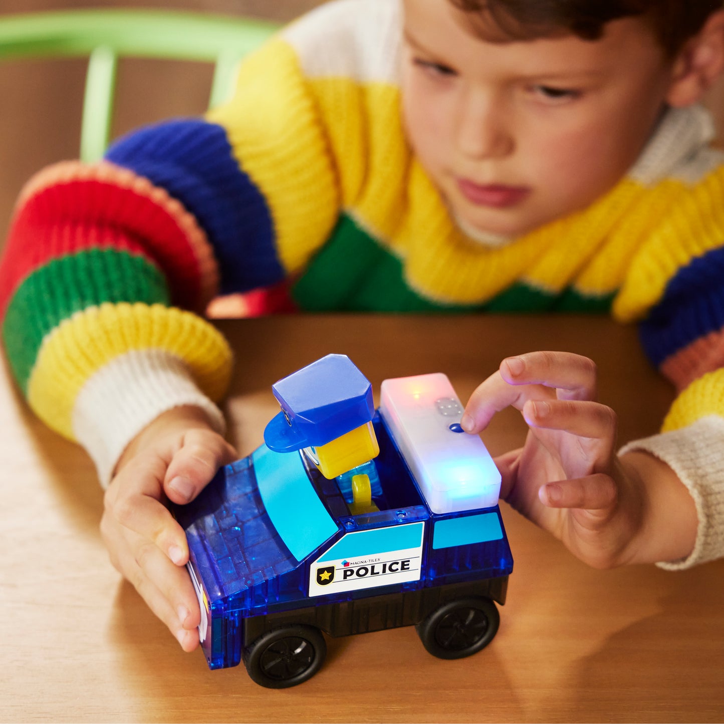 Magna-Tiles Police Station 35-Piece Set
