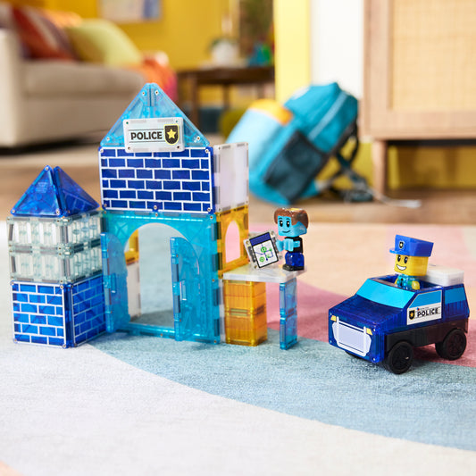 Magna-Tiles® Police Station 35-Piece Set
