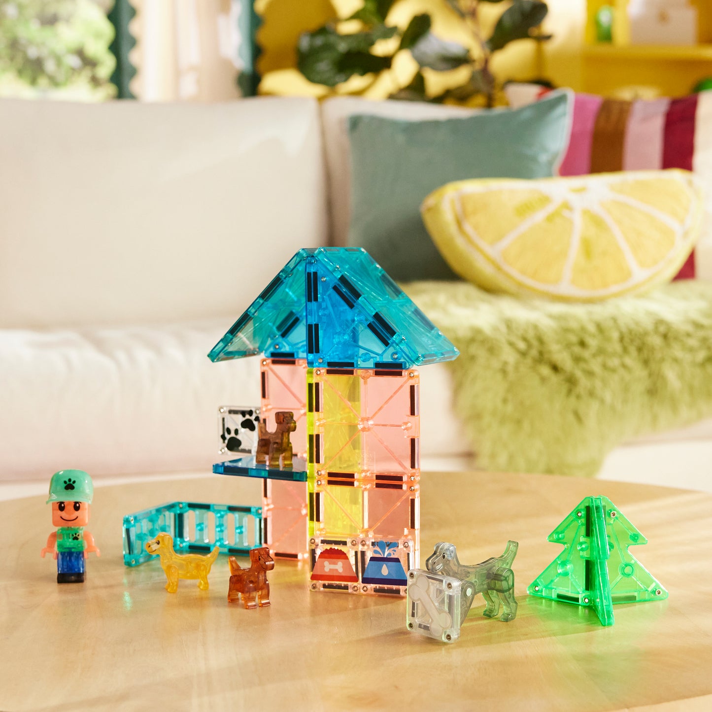 MAGNA-TILES Puppy Park 27-Piece Set