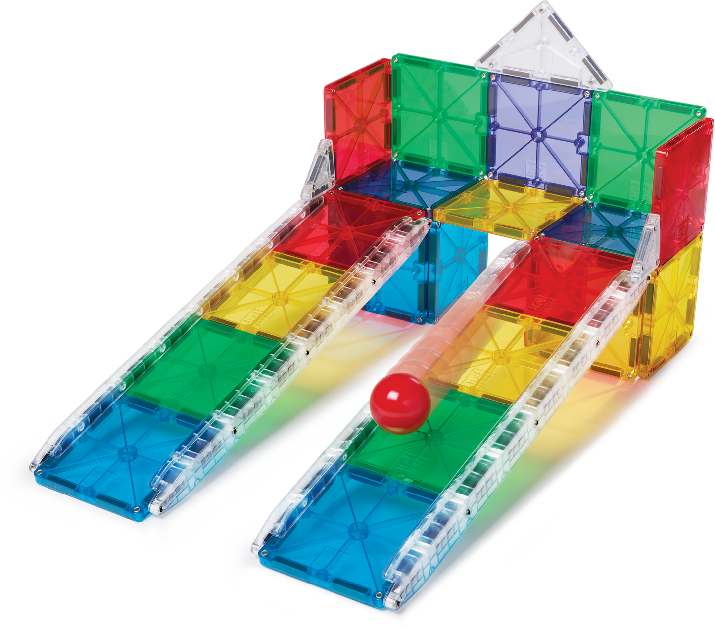 Magna-Tiles Rail Racers 33-Piece Set