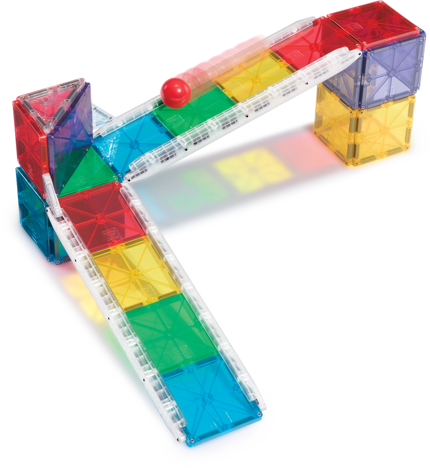 Magna-Tiles Rail Racers 33-Piece Set