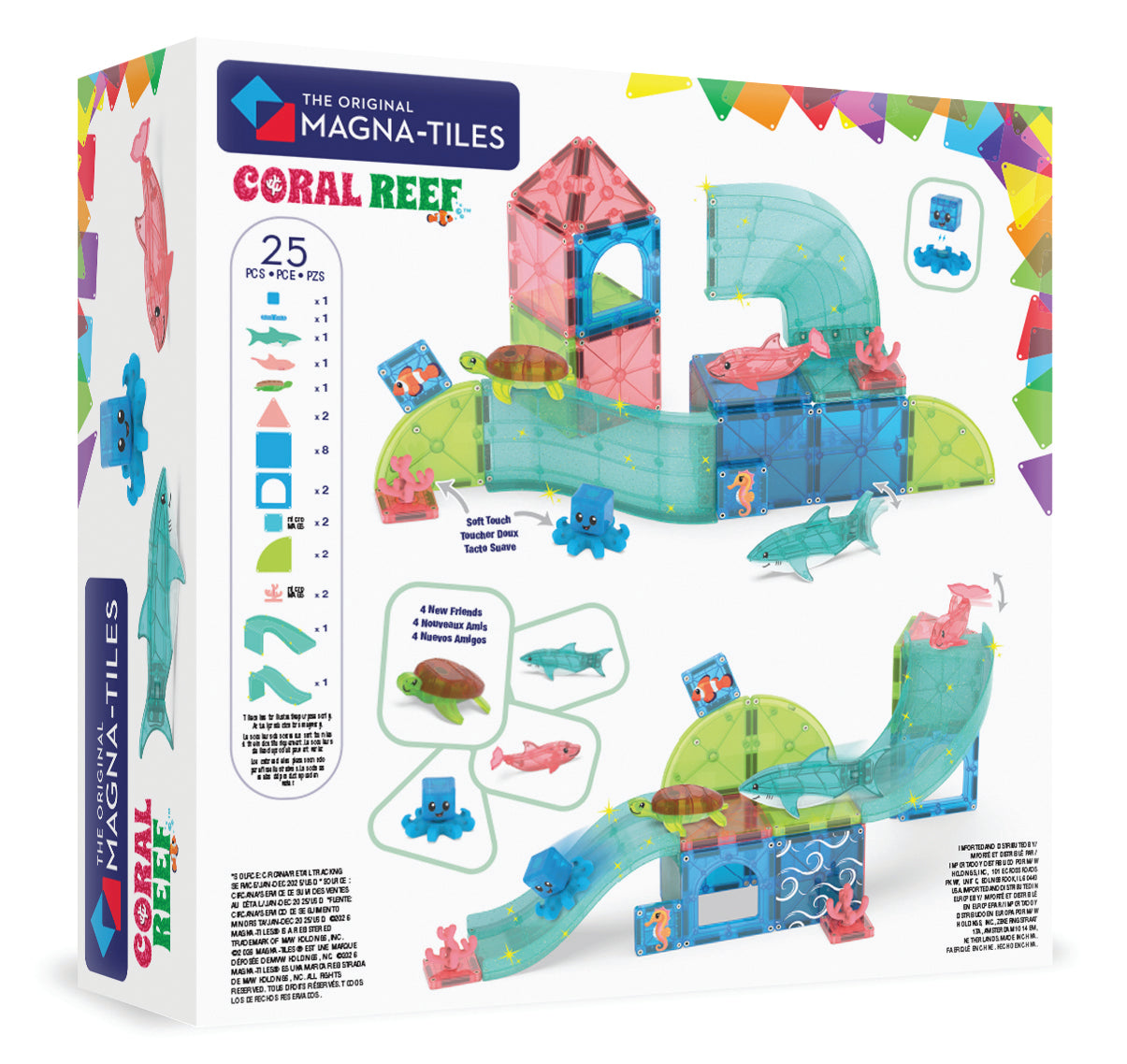 MAGNA-TILES® Coral Reef 25-Piece Set