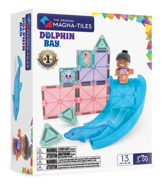 MAGNA-TILES Dolphin Bay 13-Piece Set
