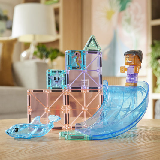 MAGNA-TILES Dolphin Bay 13-Piece Set
