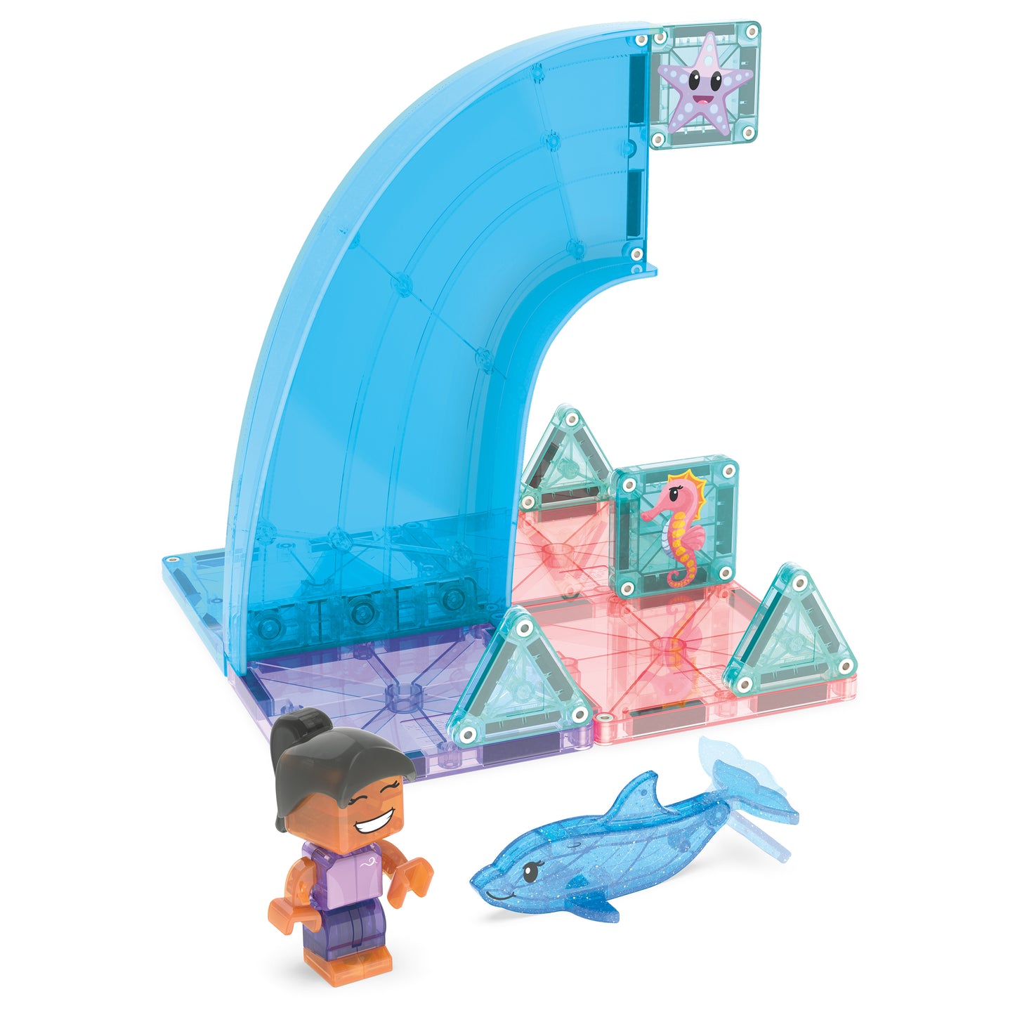 MAGNA-TILES® Dolphin Bay 13-Piece Set