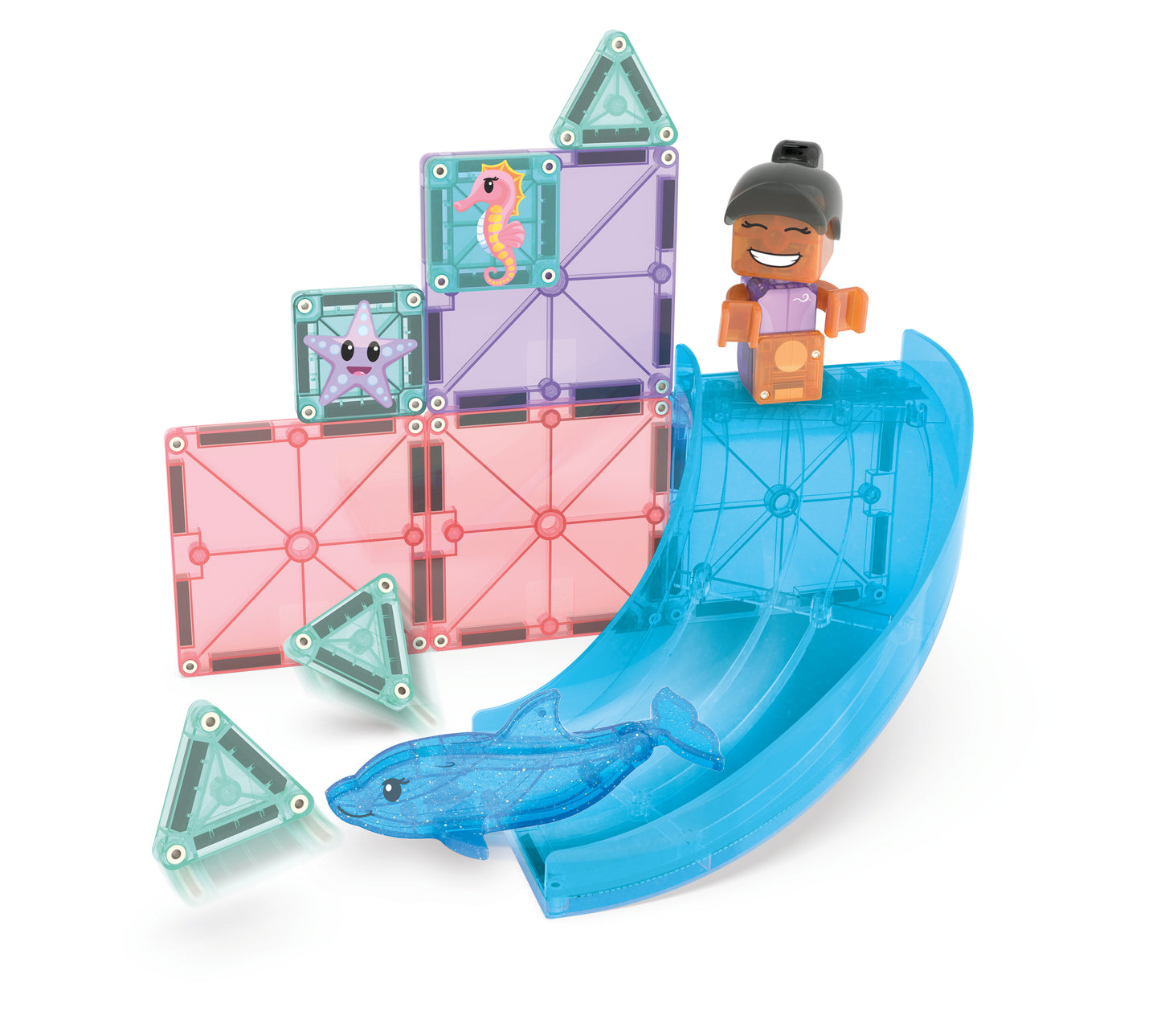 MAGNA-TILES® Dolphin Bay 13-Piece Set