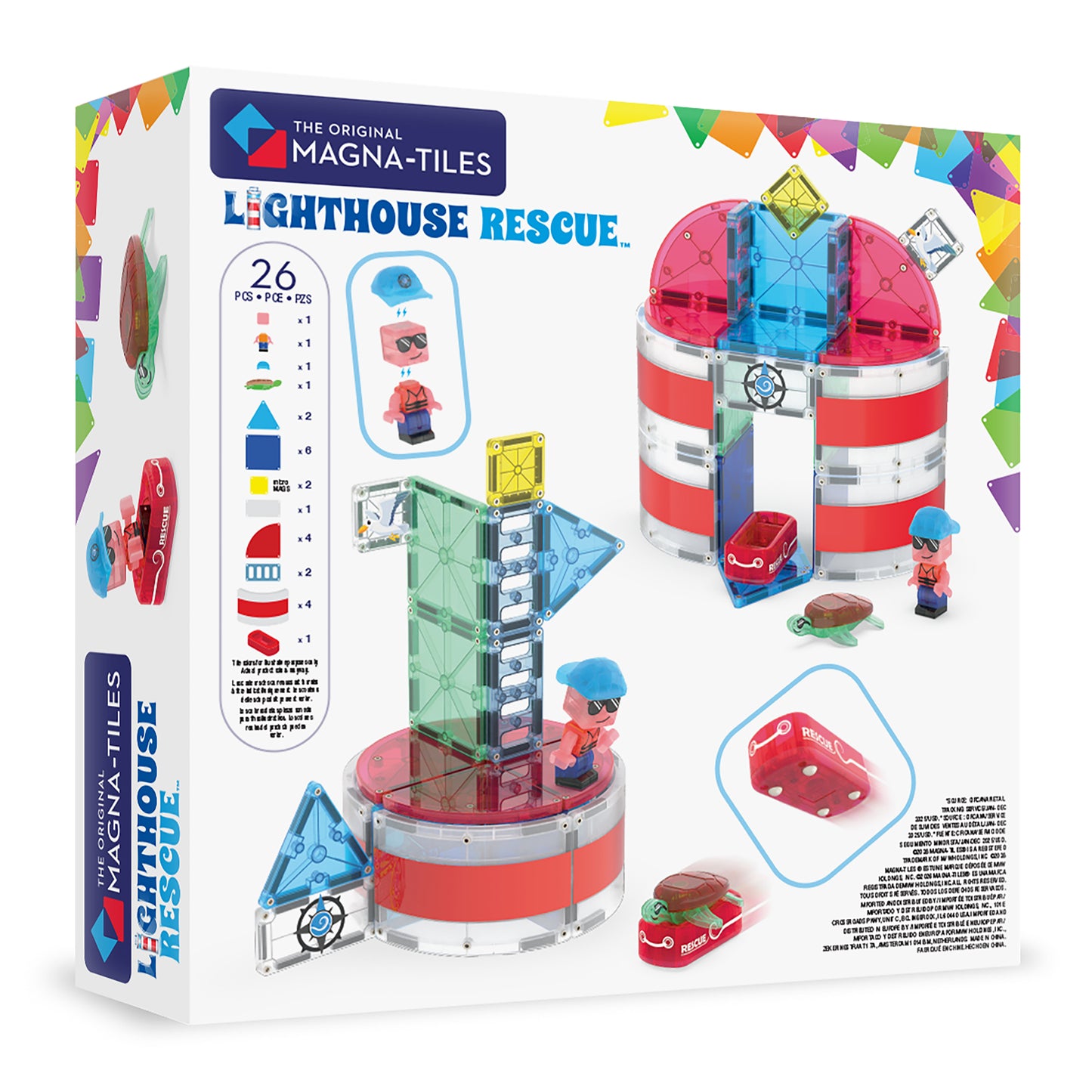 MAGNA-TILES® Lighthouse Rescue 26-Piece Set