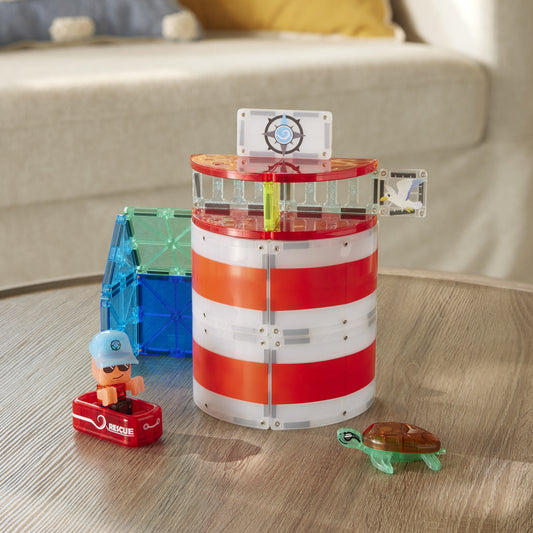 MAGNA-TILES Lighthouse Rescue 26-Piece Set
