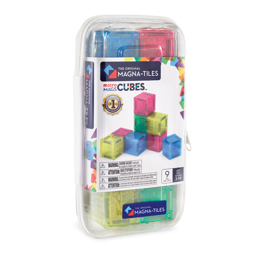 MAGNA-TILES microMAGS Cubes 9-Piece Set
