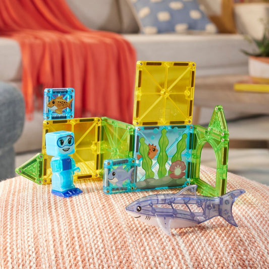 MAGNA-TILES Shark Dive 13-Piece Set