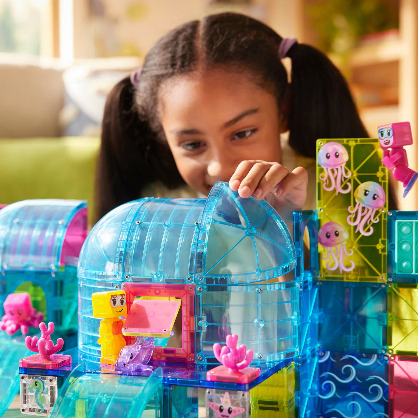 MAGNA-TILES® Undersea Adventure 58-Piece Set