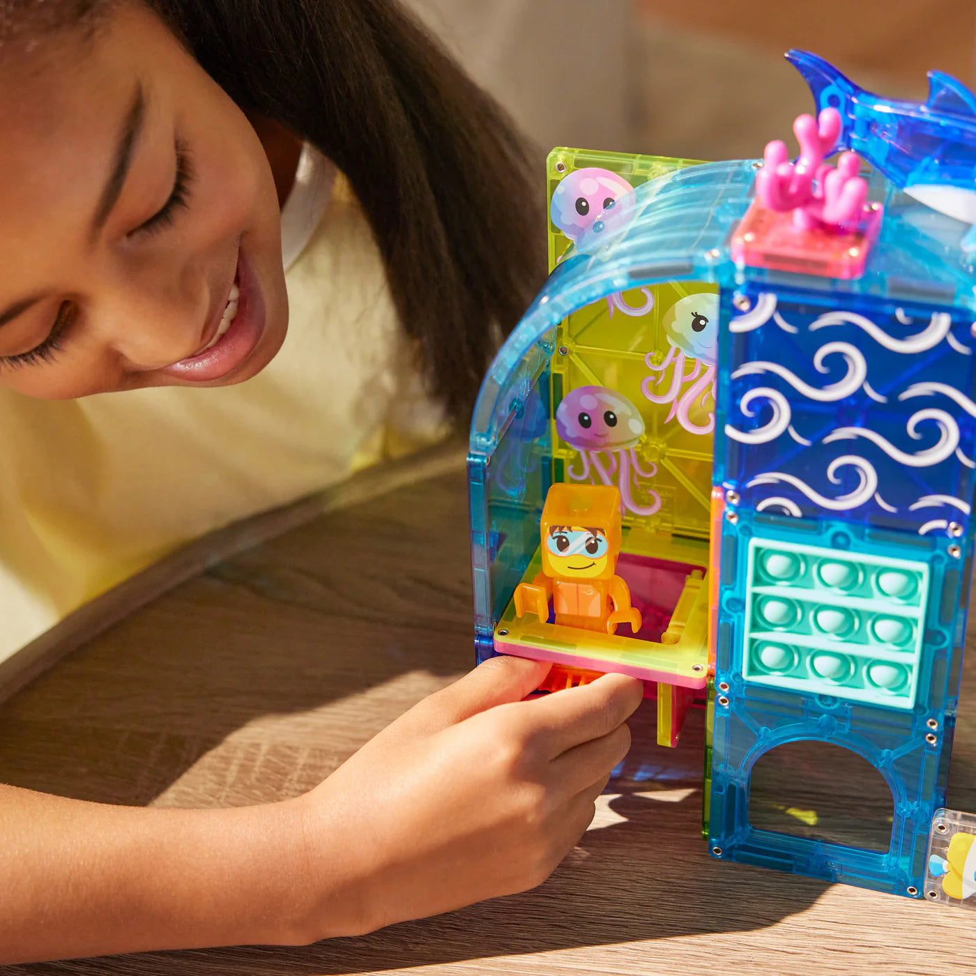 MAGNA-TILES® Undersea Adventure 58-Piece Set