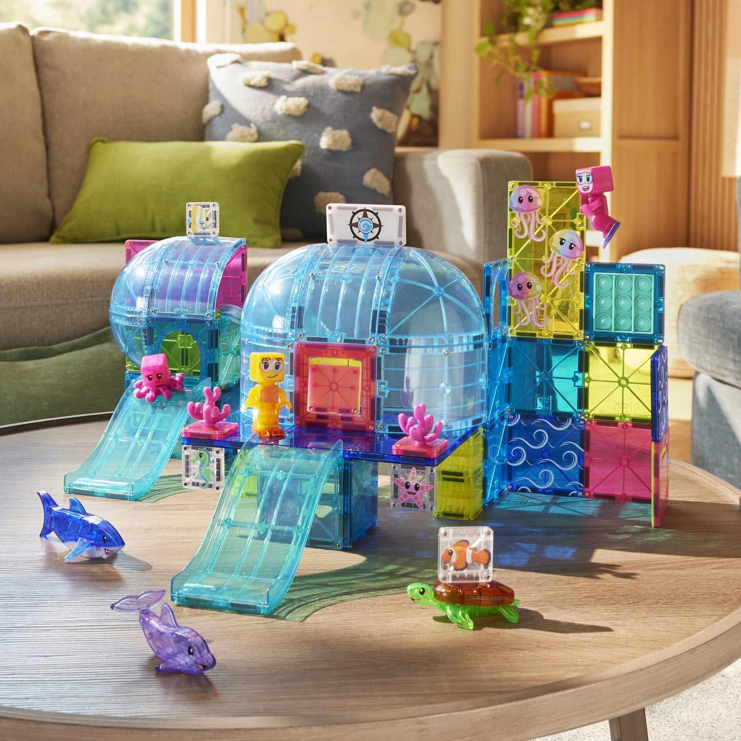 MAGNA-TILES® Undersea Adventure 58-Piece Set