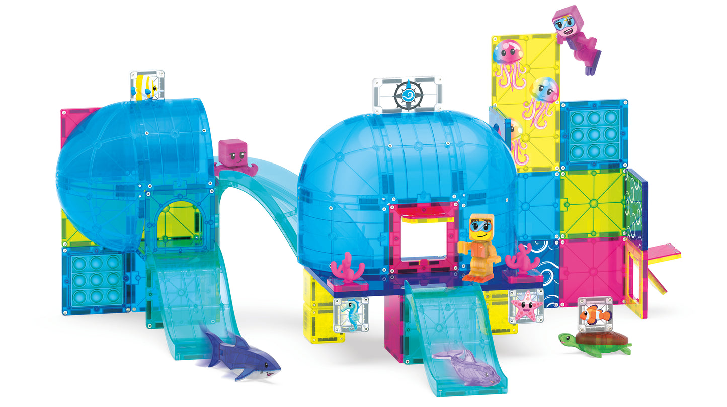 MAGNA-TILES® Undersea Adventure 58-Piece Set