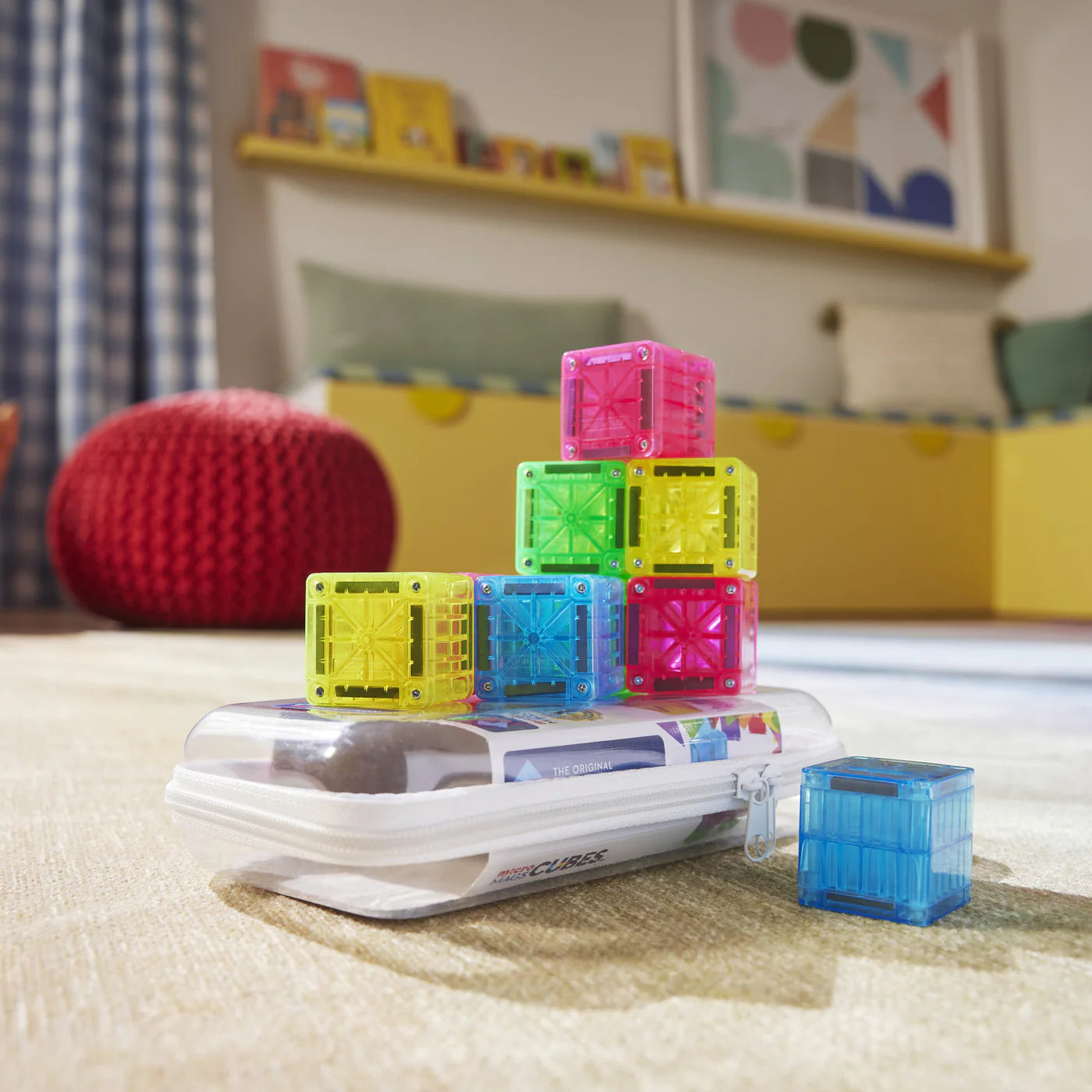 MAGNA-TILES® microMAGS Cubes 9-Piece Set