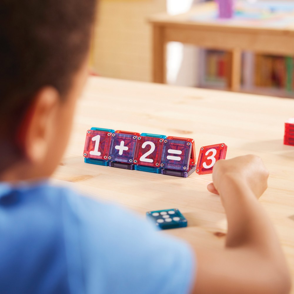 MAGNA-TILES® microMAGS LEARN Numbers™ 56-Piece Set