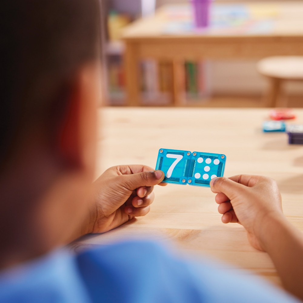 MAGNA-TILES® microMAGS LEARN Numbers™ 56-Piece Set