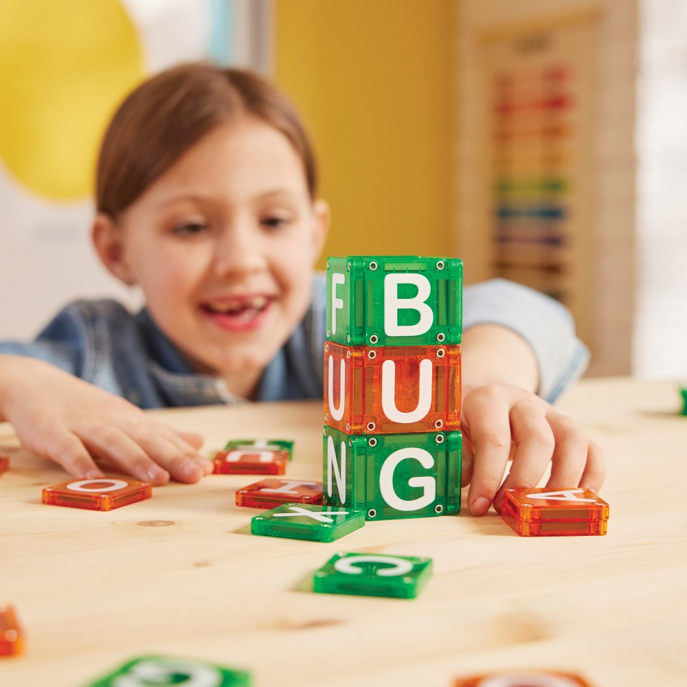 MAGNA-TILES® microMAGS LEARN Letters™ 56-Piece Set