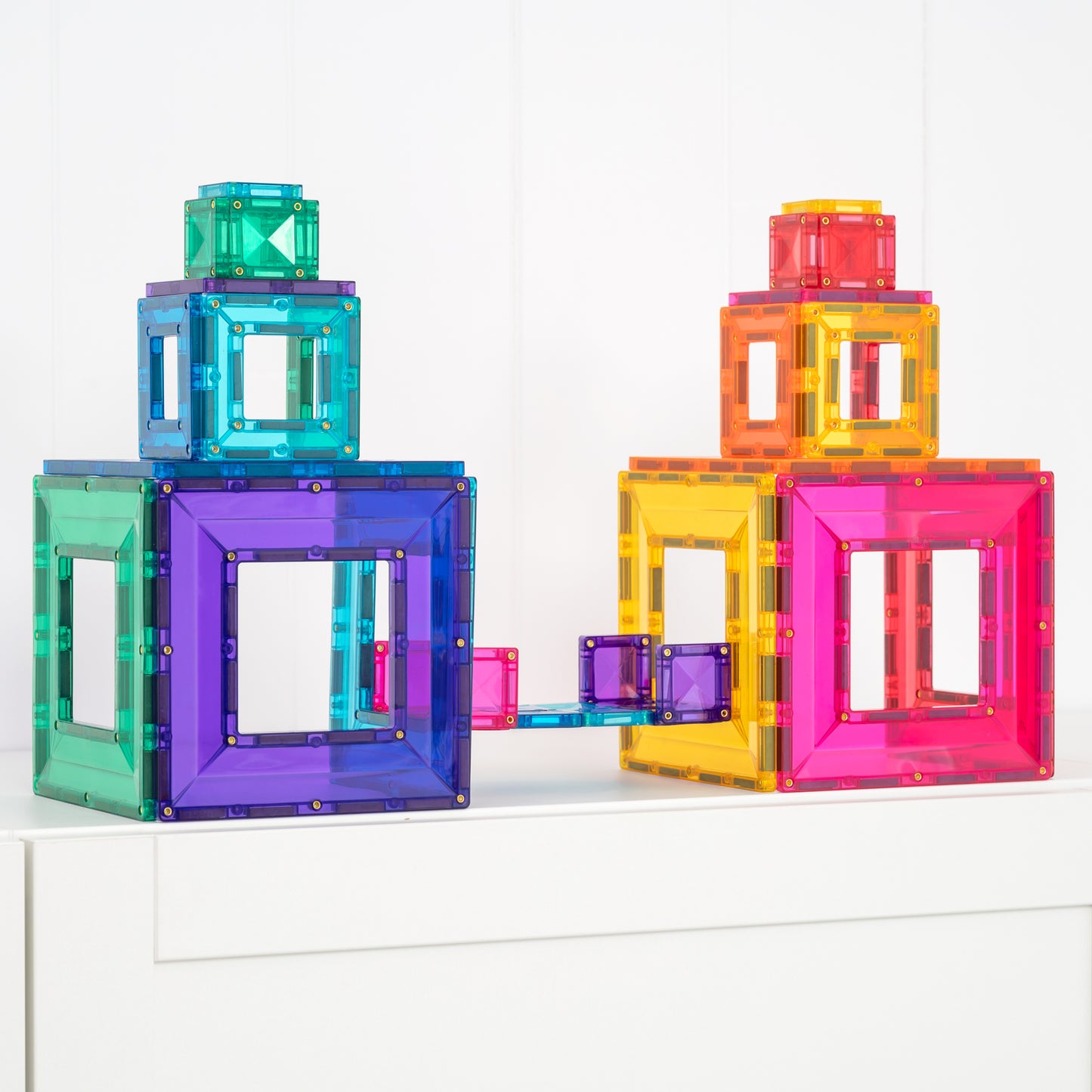 CONNETIX Magnetic Tiles Bright Portal Pack 48 Piezas