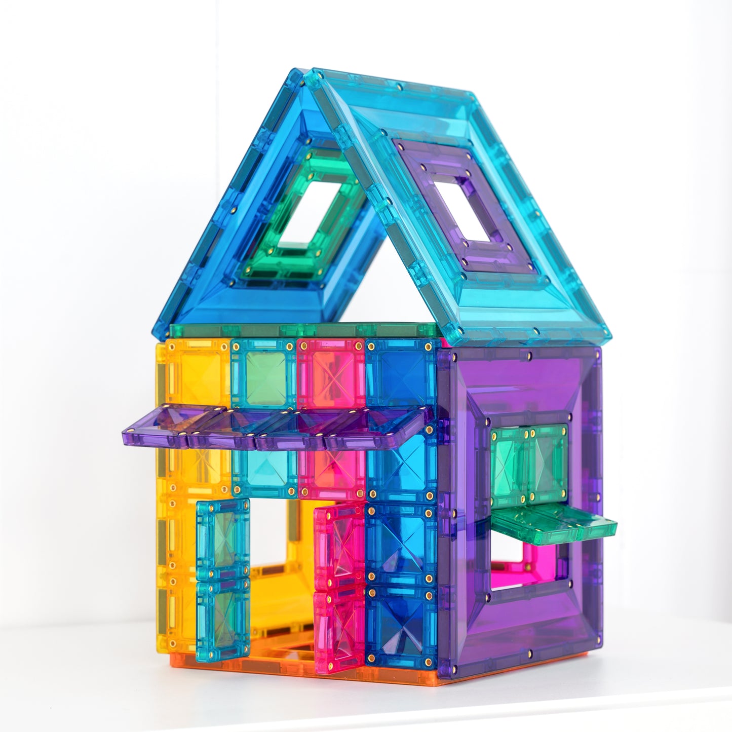 CONNETIX Magnetic Tiles Bright Portal Pack 48 Piezas