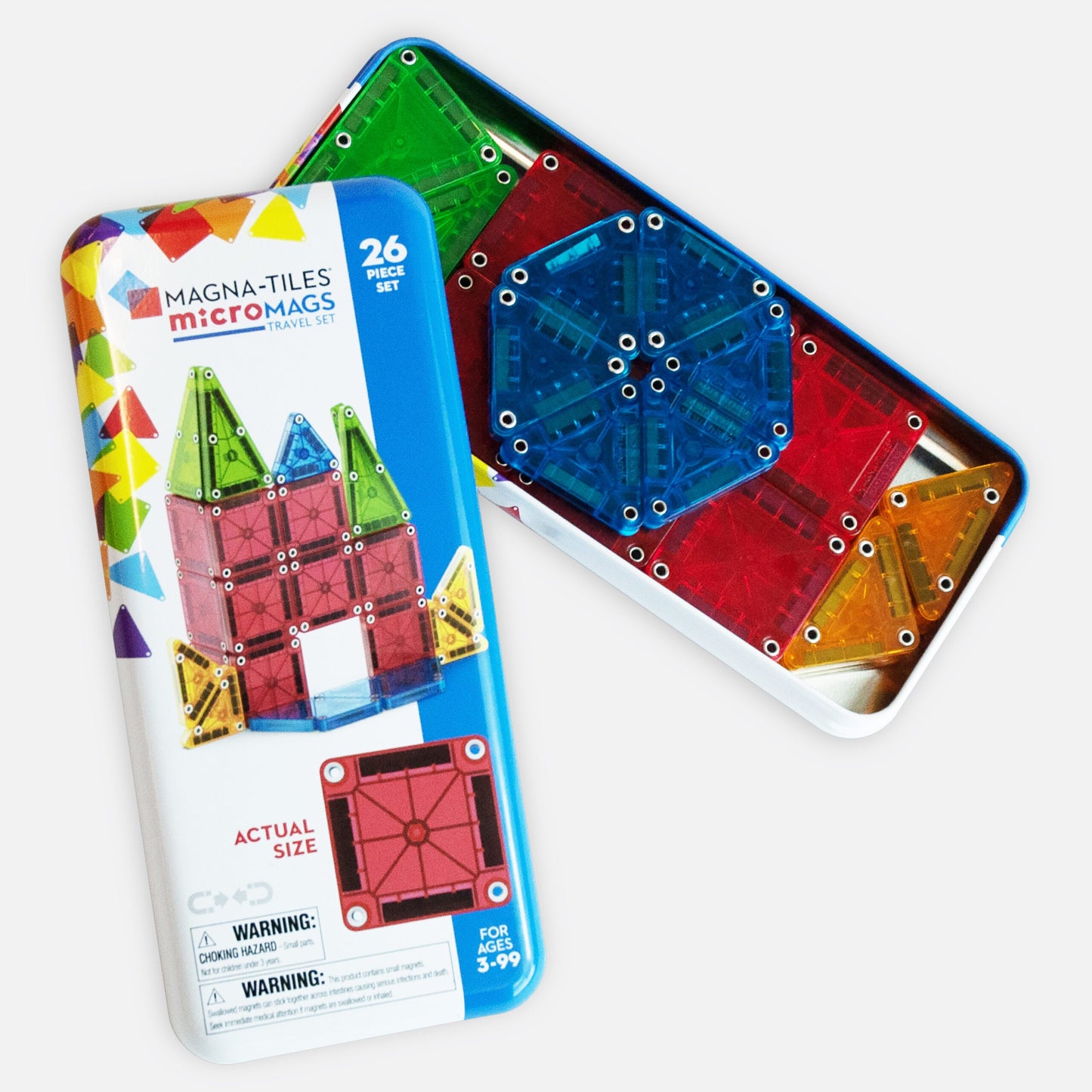MAGNA-TILES® MicroMAGS 26-Piece Travel Set