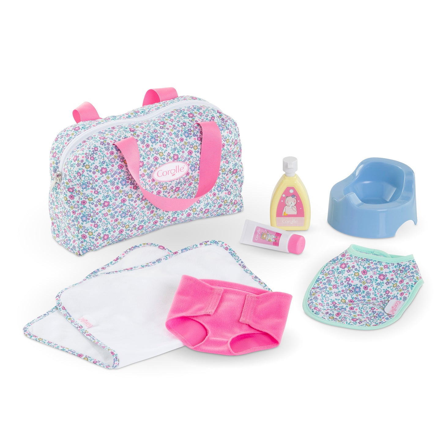Floral Changing Accessory Set for 12", 14" & 17" Dolls