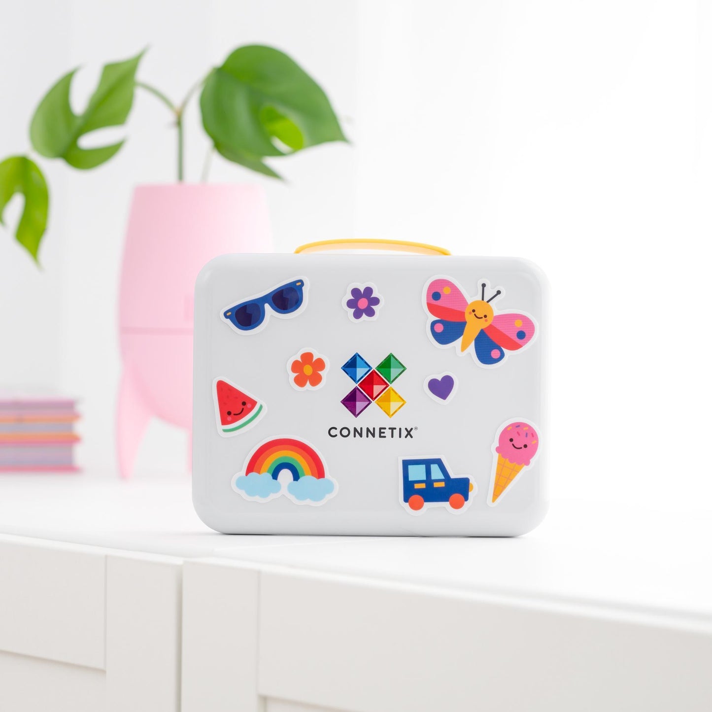 CONNETIX Magnetic Tiles Travel Mini Pack 32 Piezas