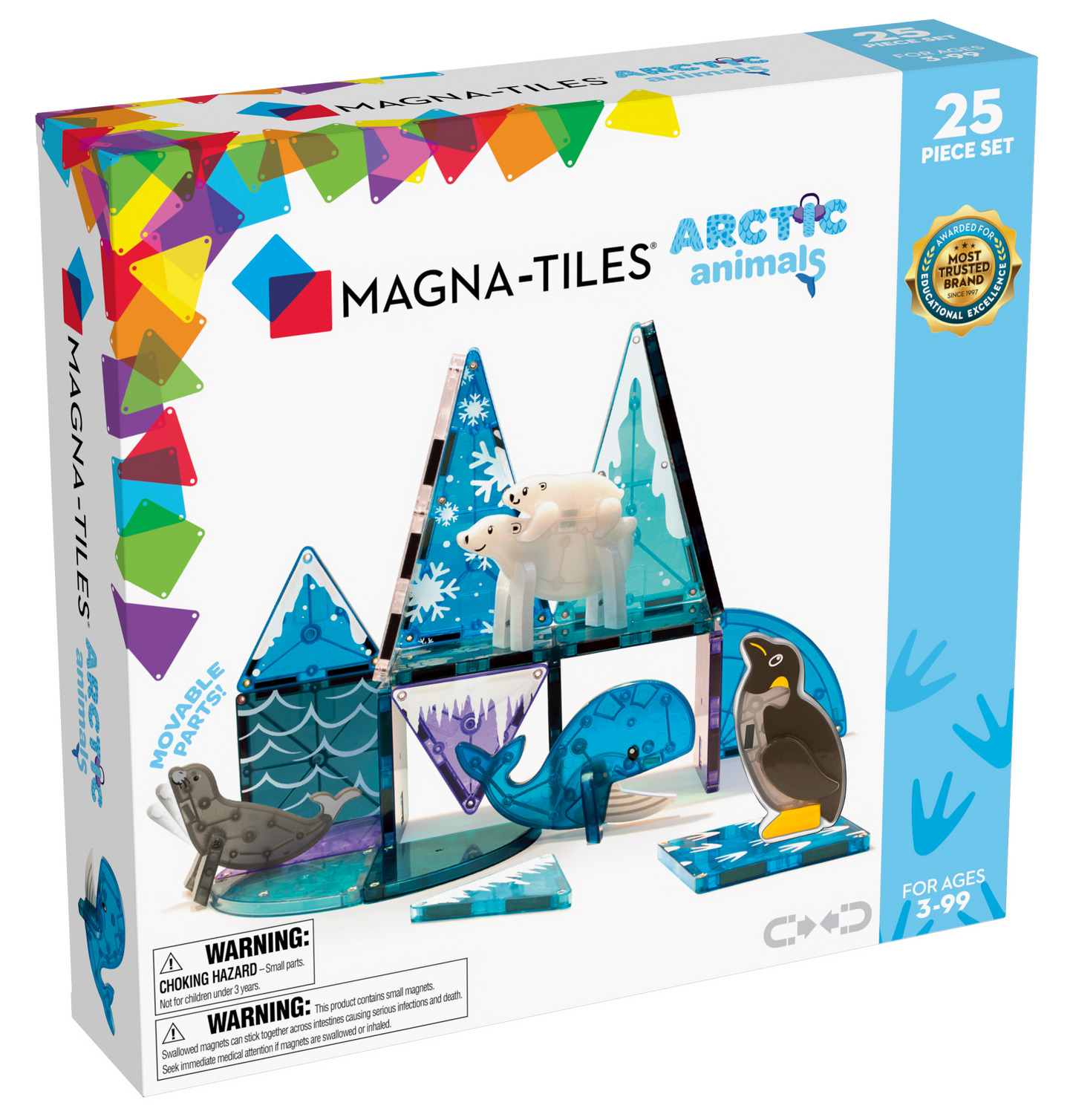 MAGNA-TILES® Arctic Animals 25-Piece Set