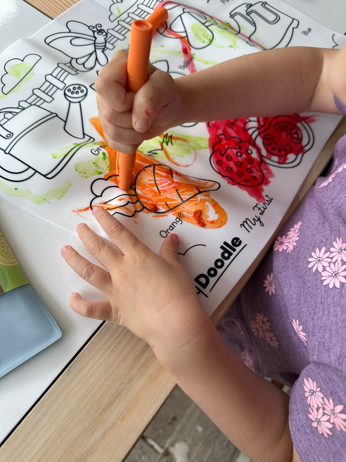 My First Colors Coloring & Doodle Mat